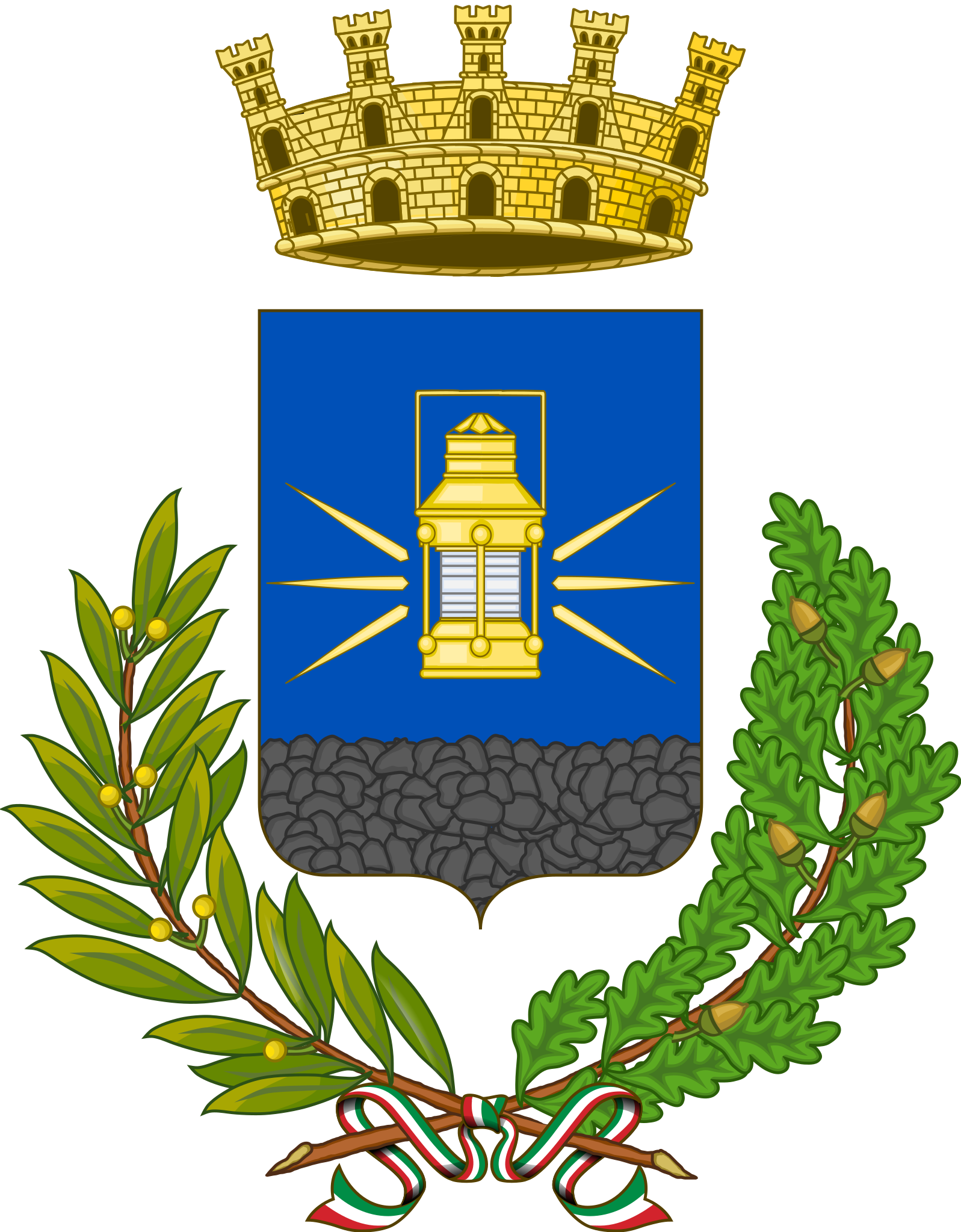 Stemma del Comune di Carbonia